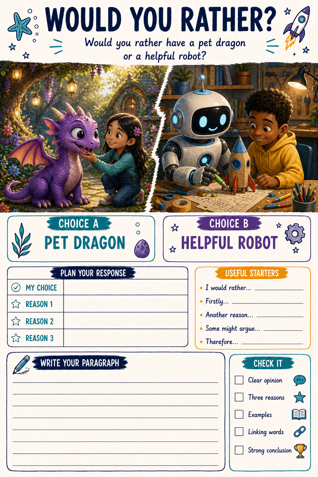 Pet Dragon or Robot